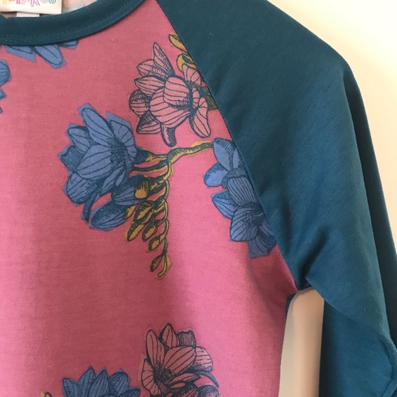 LuLaRoe Floral Randy Tee - Picture 2 of 3